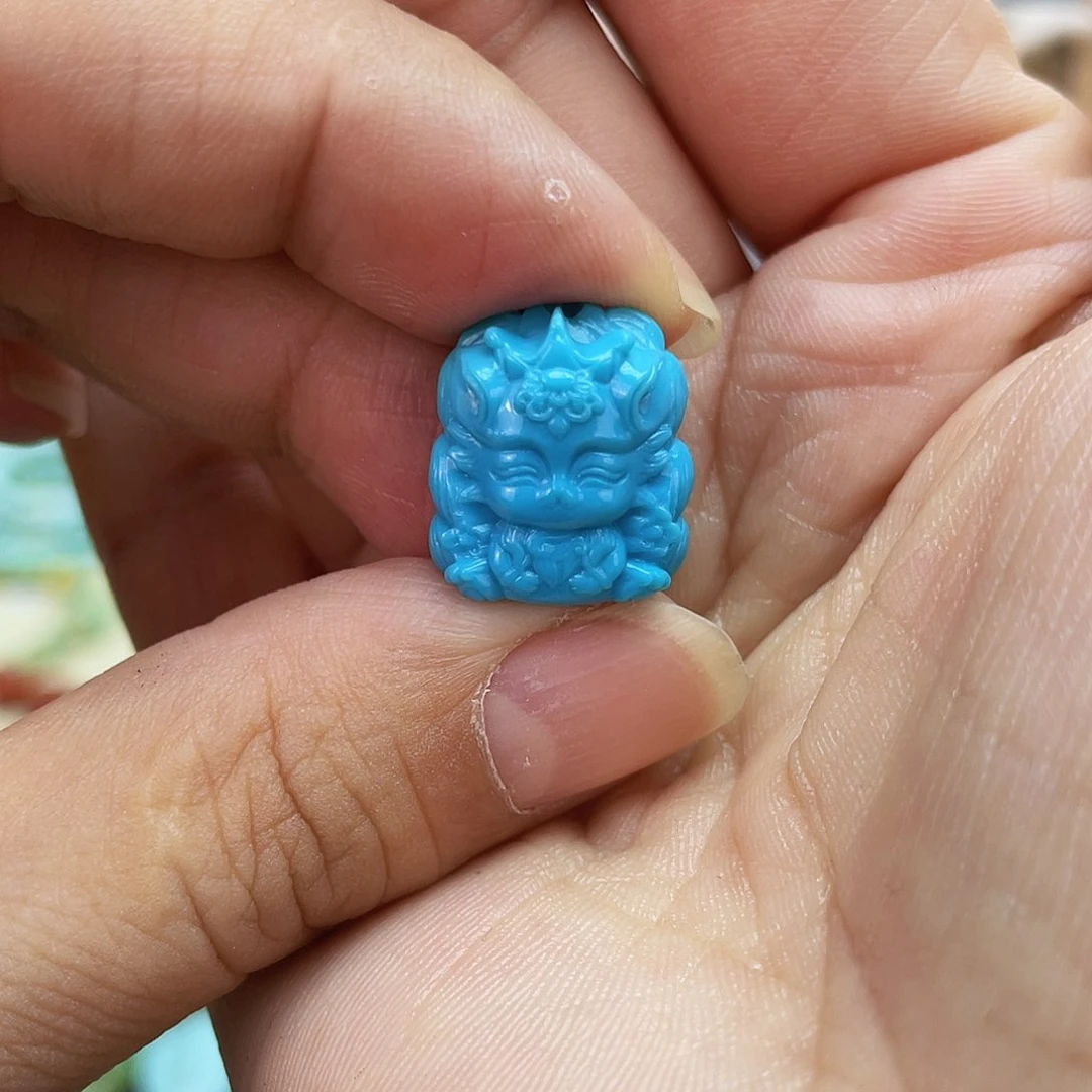 绿松石未镶嵌吊坠(不含链)