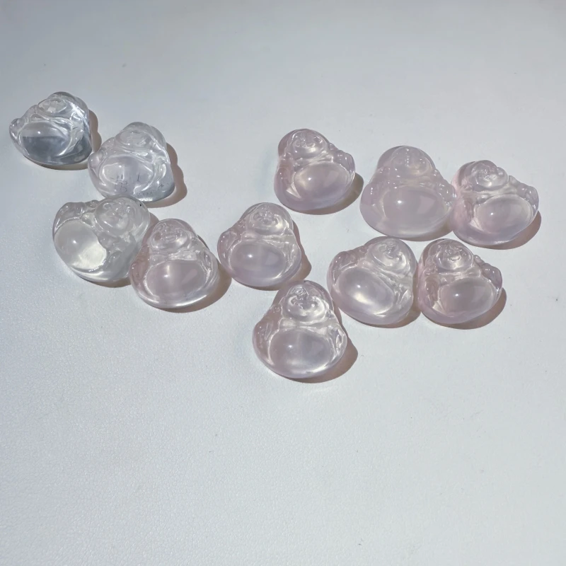 天然水晶  小配件佛公散珠