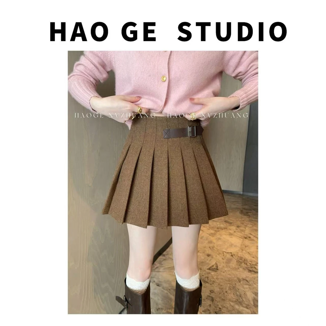 浩哥严选●露思同款HGQ5TZ4106A-BSQ半身裙预舒适百搭秋冬新款设计