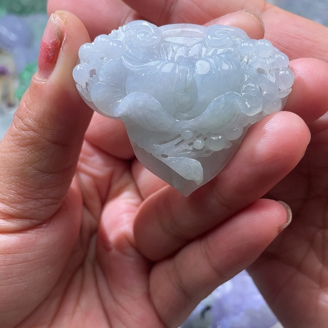 颈饰未镶嵌翡翠翡玉缘翡翠