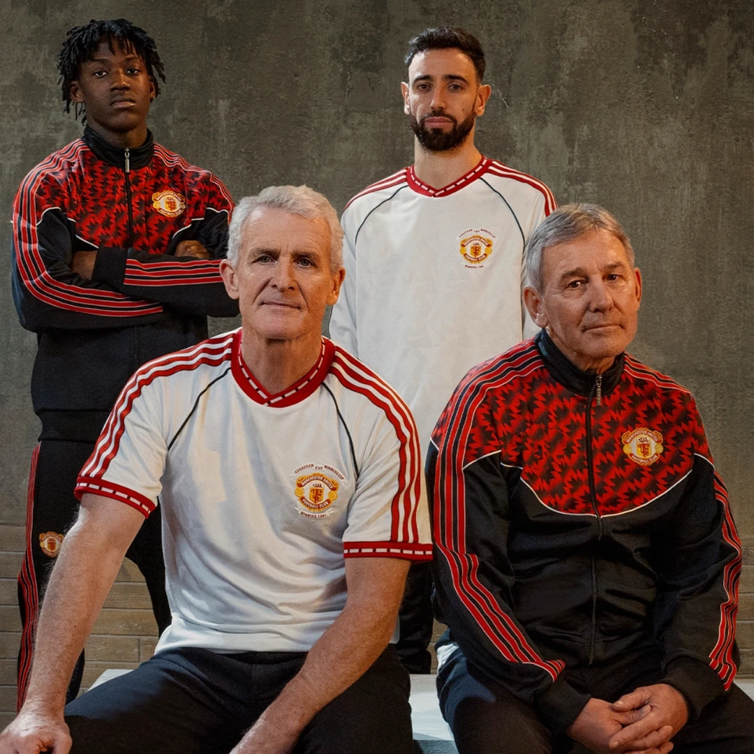 【超A级曼联红魔套装】秋冬男子足球刺绣款运动户外特别款套装