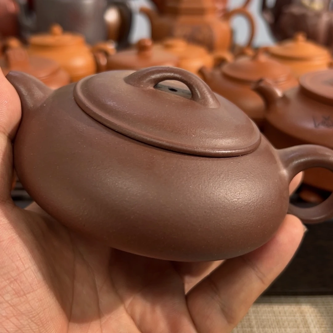 叶***秋茶壶紫砂手工制作