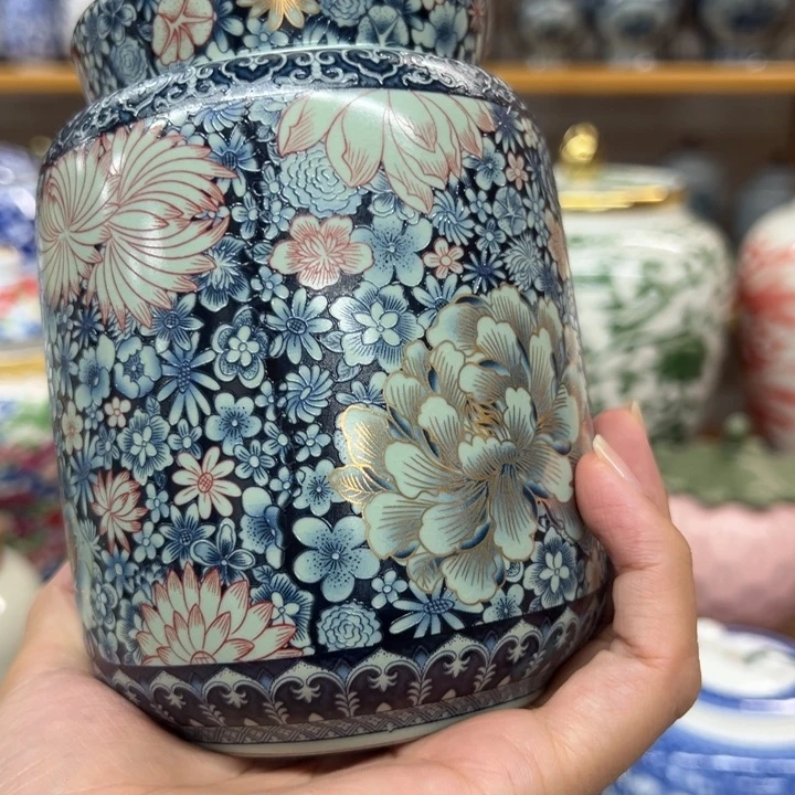 高端陶瓷茶叶密封罐