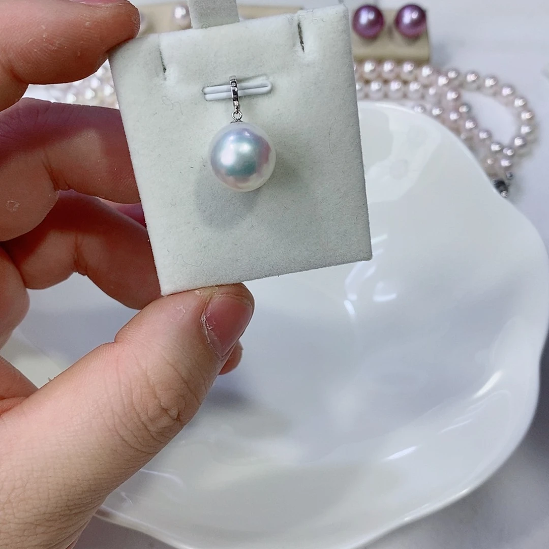 海水珍珠颈饰18K金镶嵌