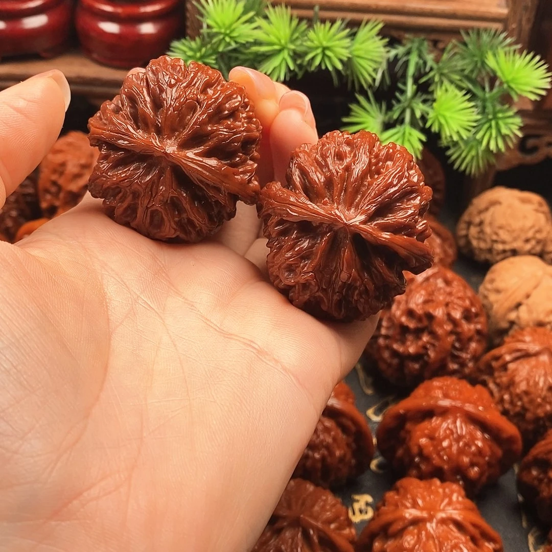 文玩核桃把件苹果