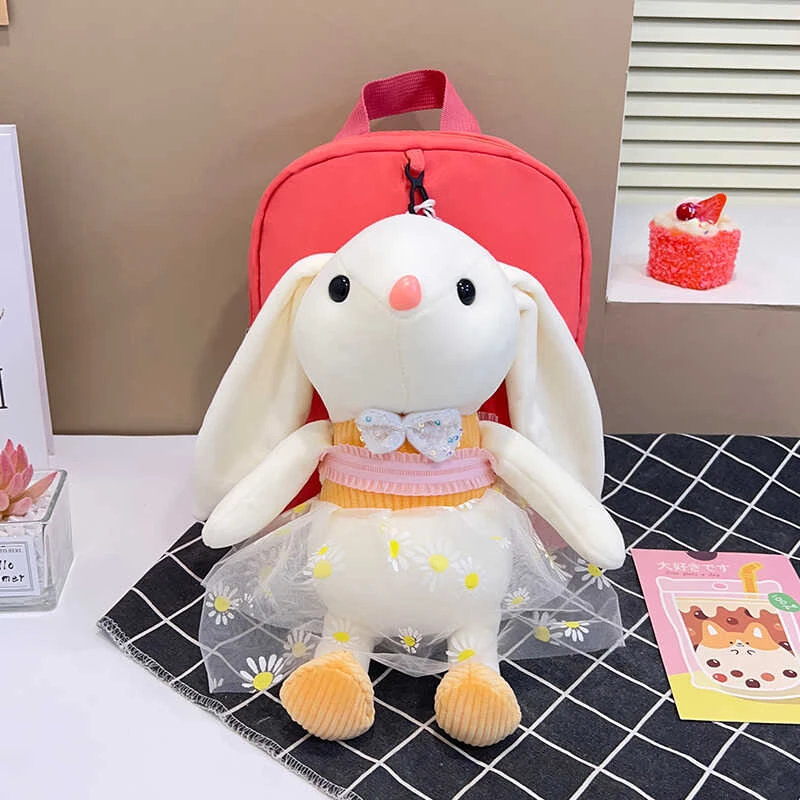 毛绒背包超萌新款幼儿园宝宝书包迷你版可爱3-6岁双肩背包卡通hc