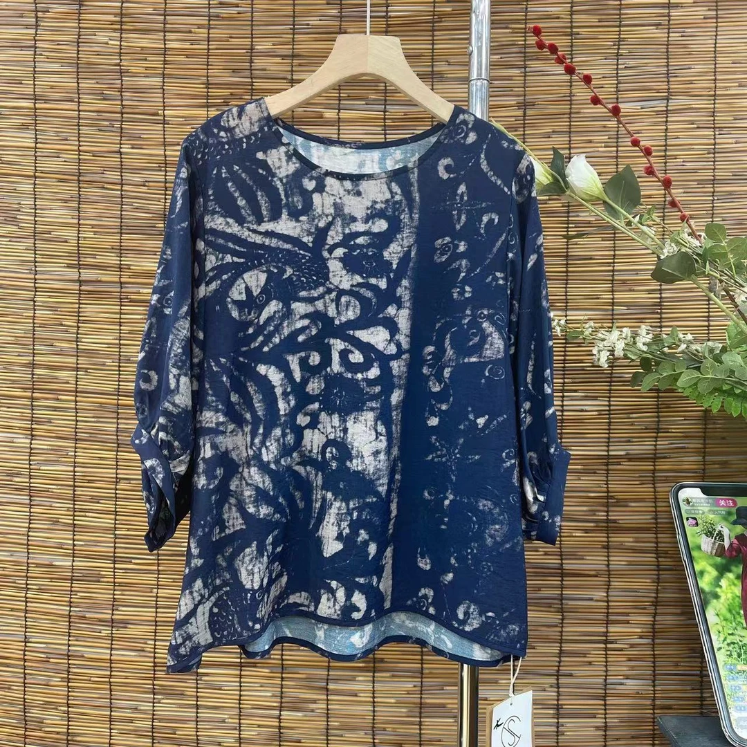 1468新款夏季宽松显瘦优雅气质T恤小衫QZ