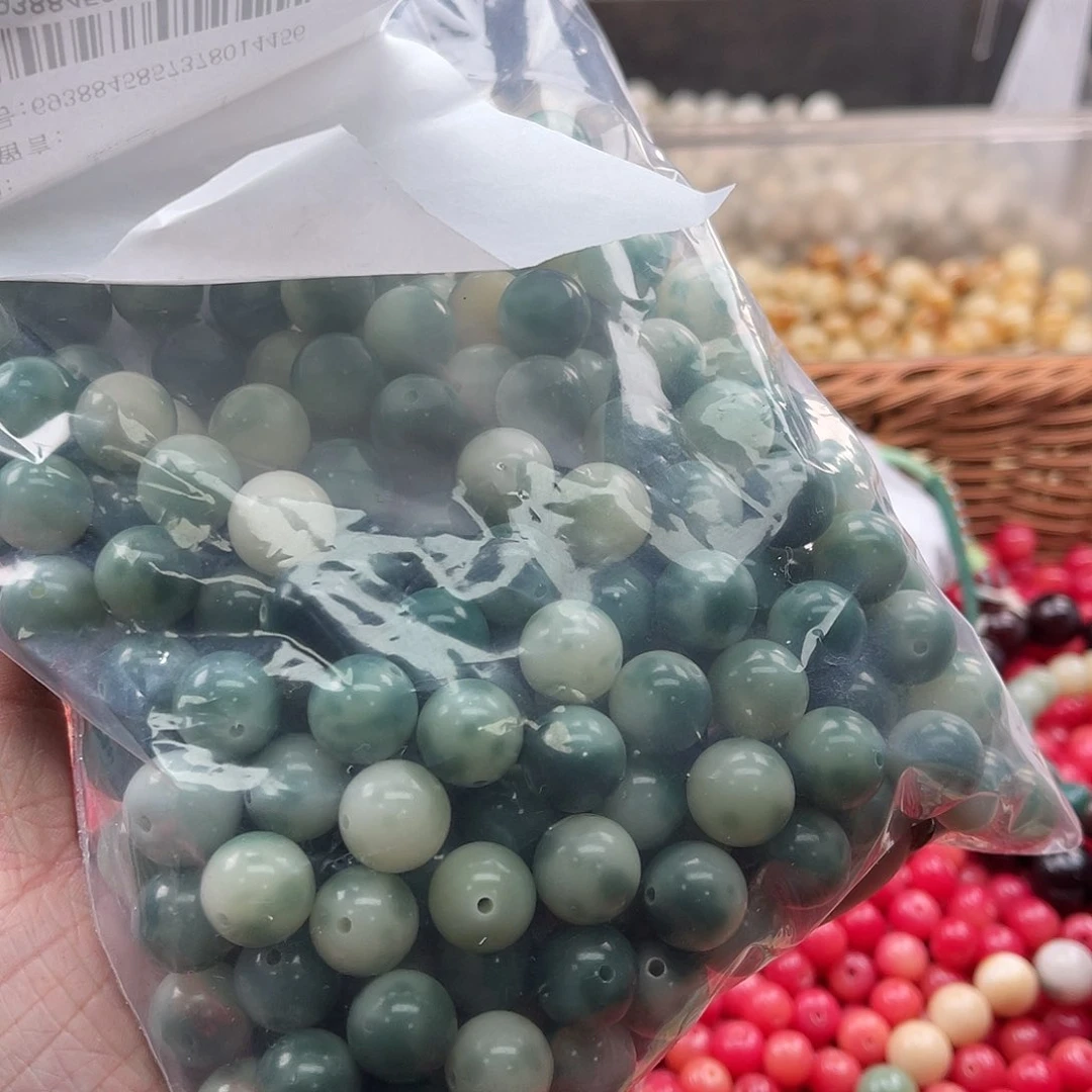 白玉菩提吊坠Q/12mm/220颗