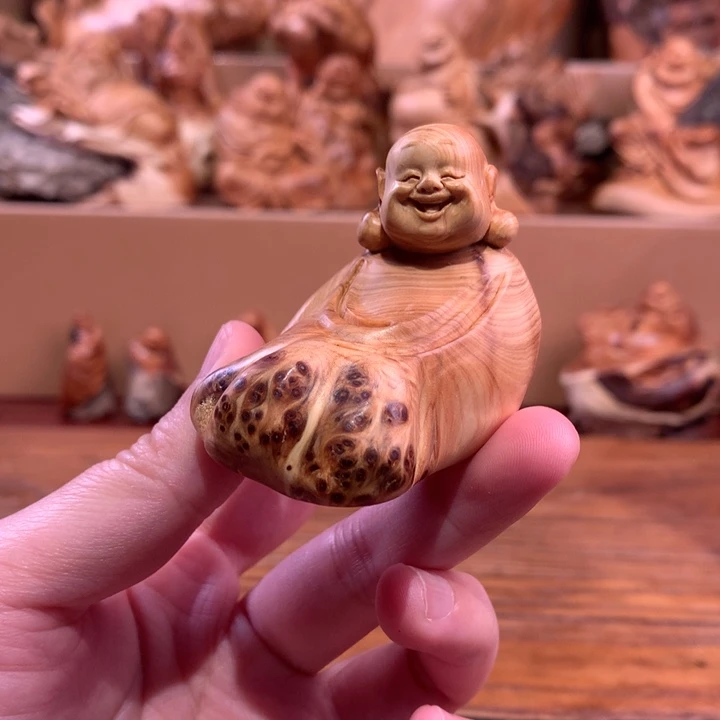柏木（崖柏）根雕摆件