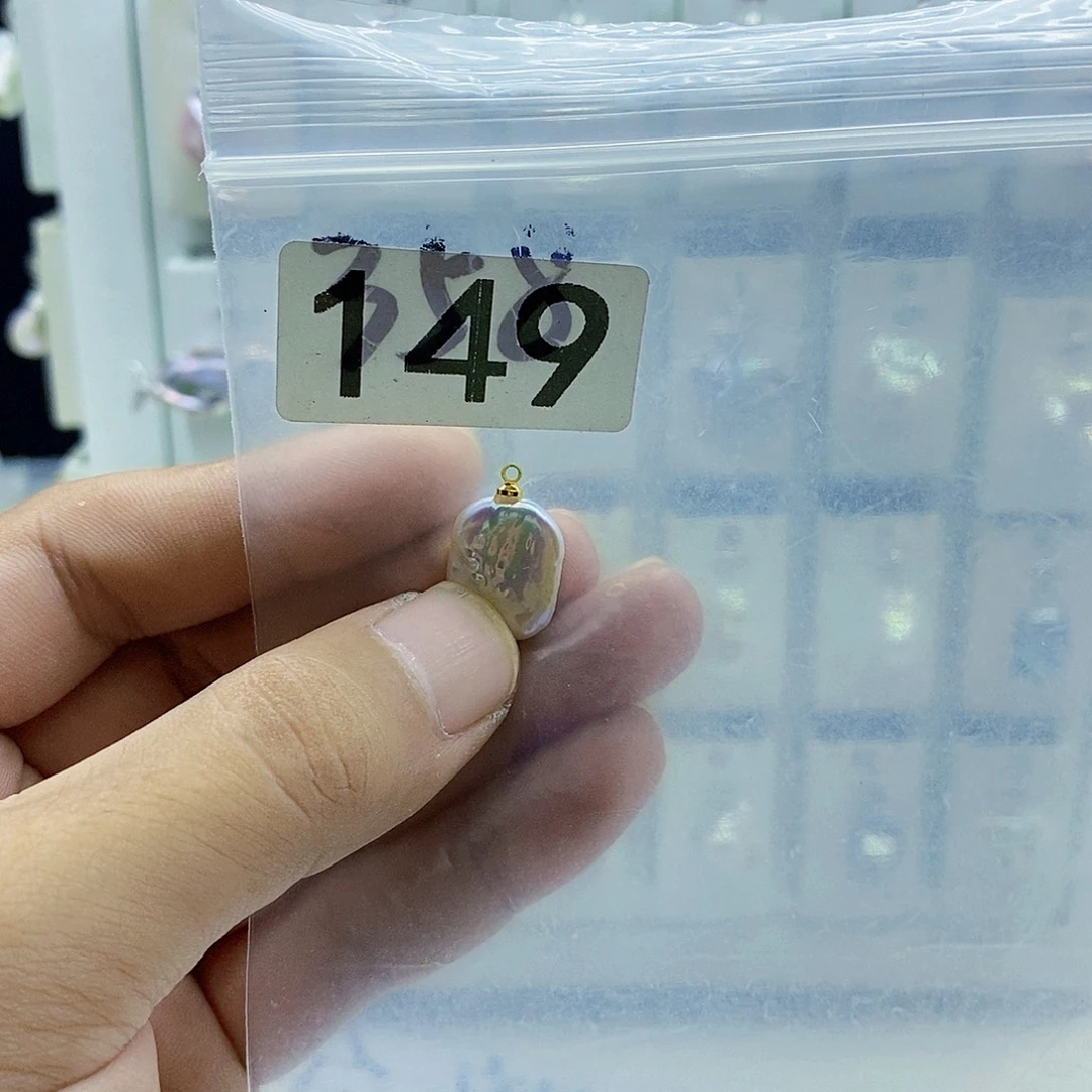 颈饰合金淡水珍珠