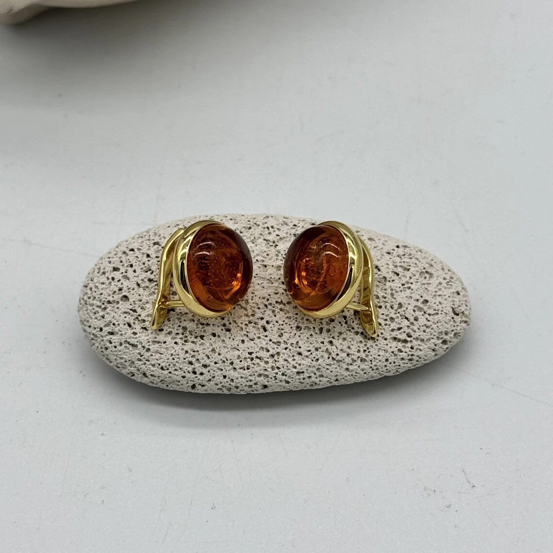 Bak Gvzal Jawayirat乔美琥珀首饰耳环