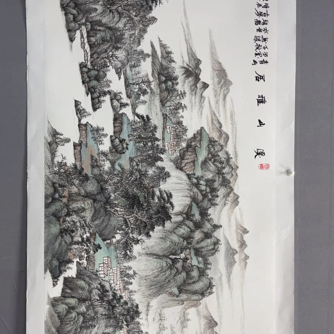 国画手绘画作品和绘画