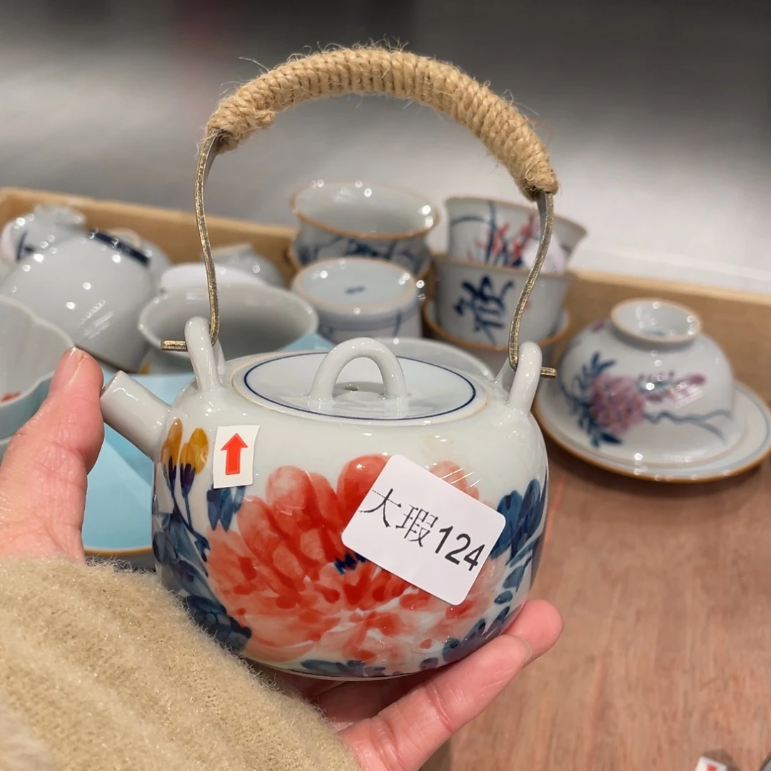 有瑕釉下彩纯手绘