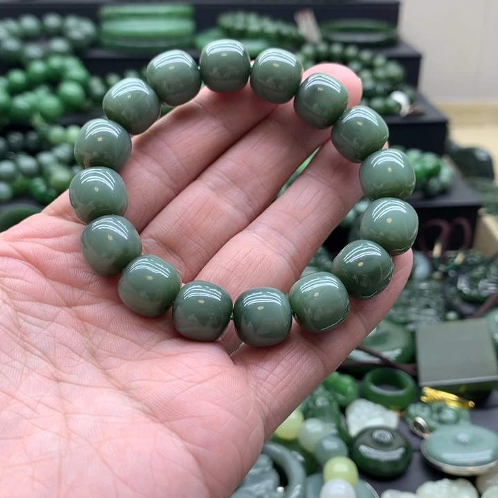 未镶嵌手链和田玉（碧玉）