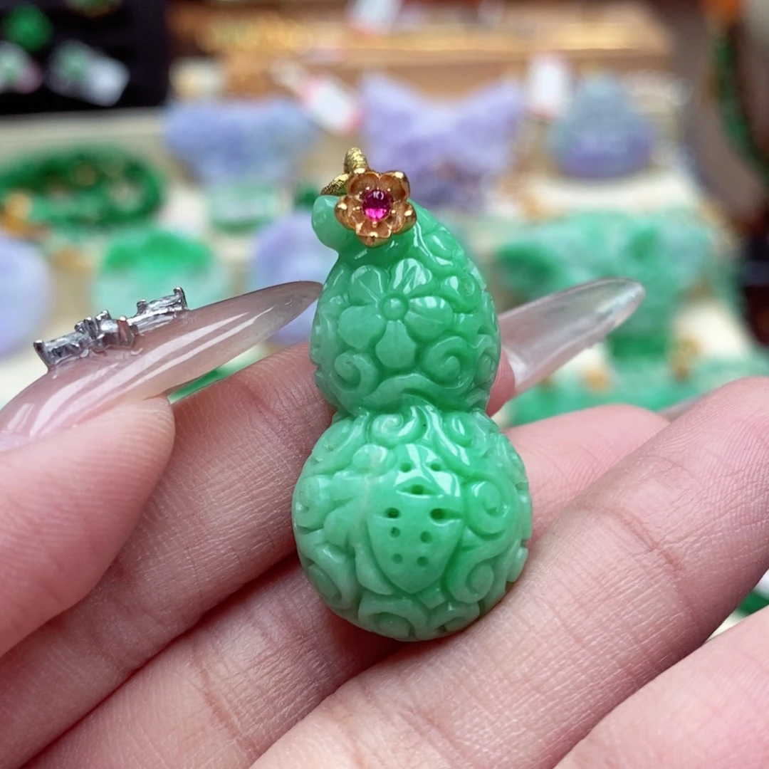 颈饰未镶嵌翡翠翡翠吊坠