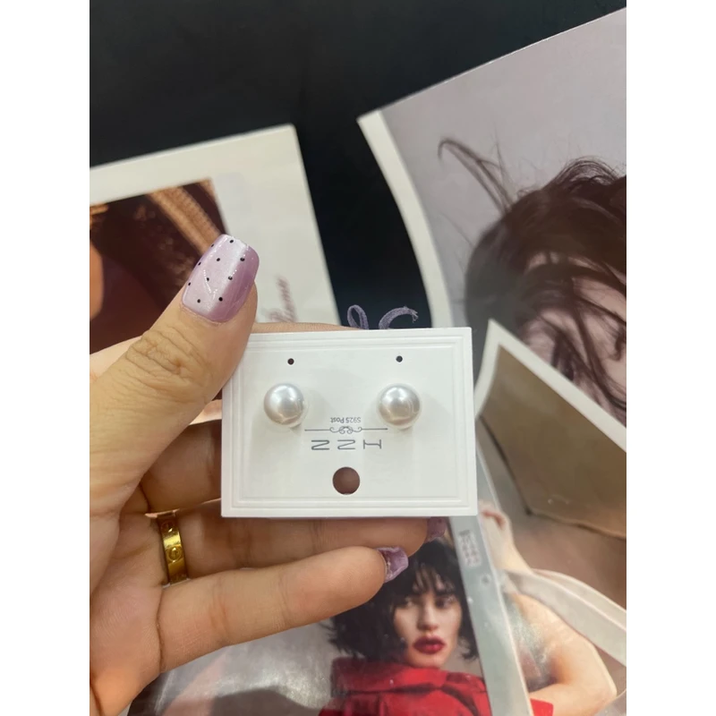 非金属仿珍珠项链 项链 sadaf耳环DELZOK一件套时尚