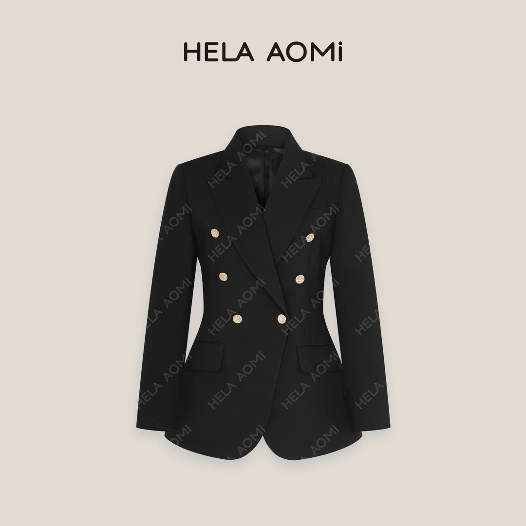 HELAAOMI “典雅西装”气质通勤风收腰显瘦小西服外套CY5AC01121