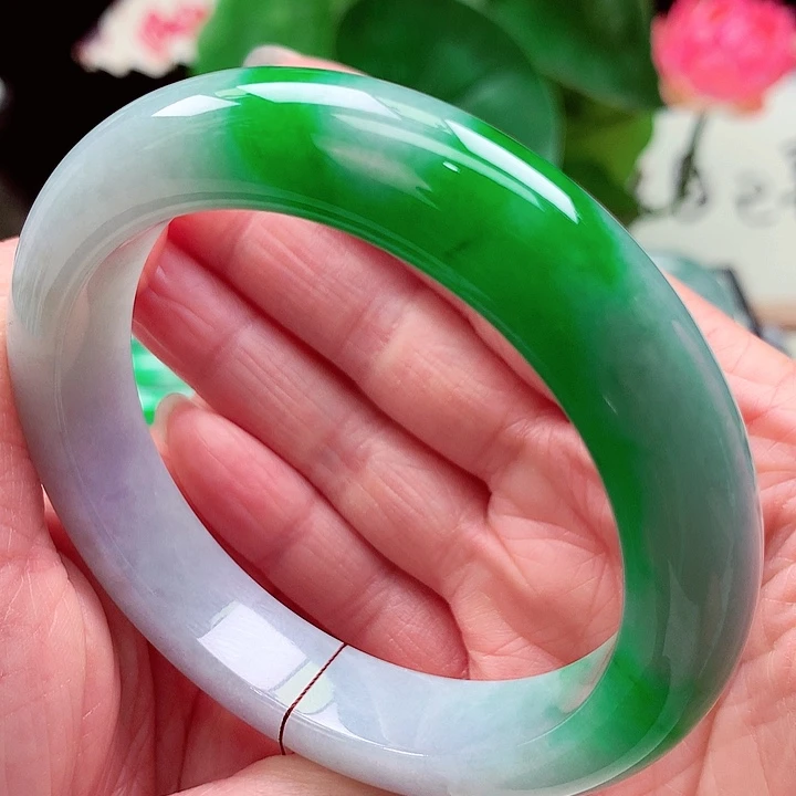 翡翠未镶嵌手镯天然翡翠手镯