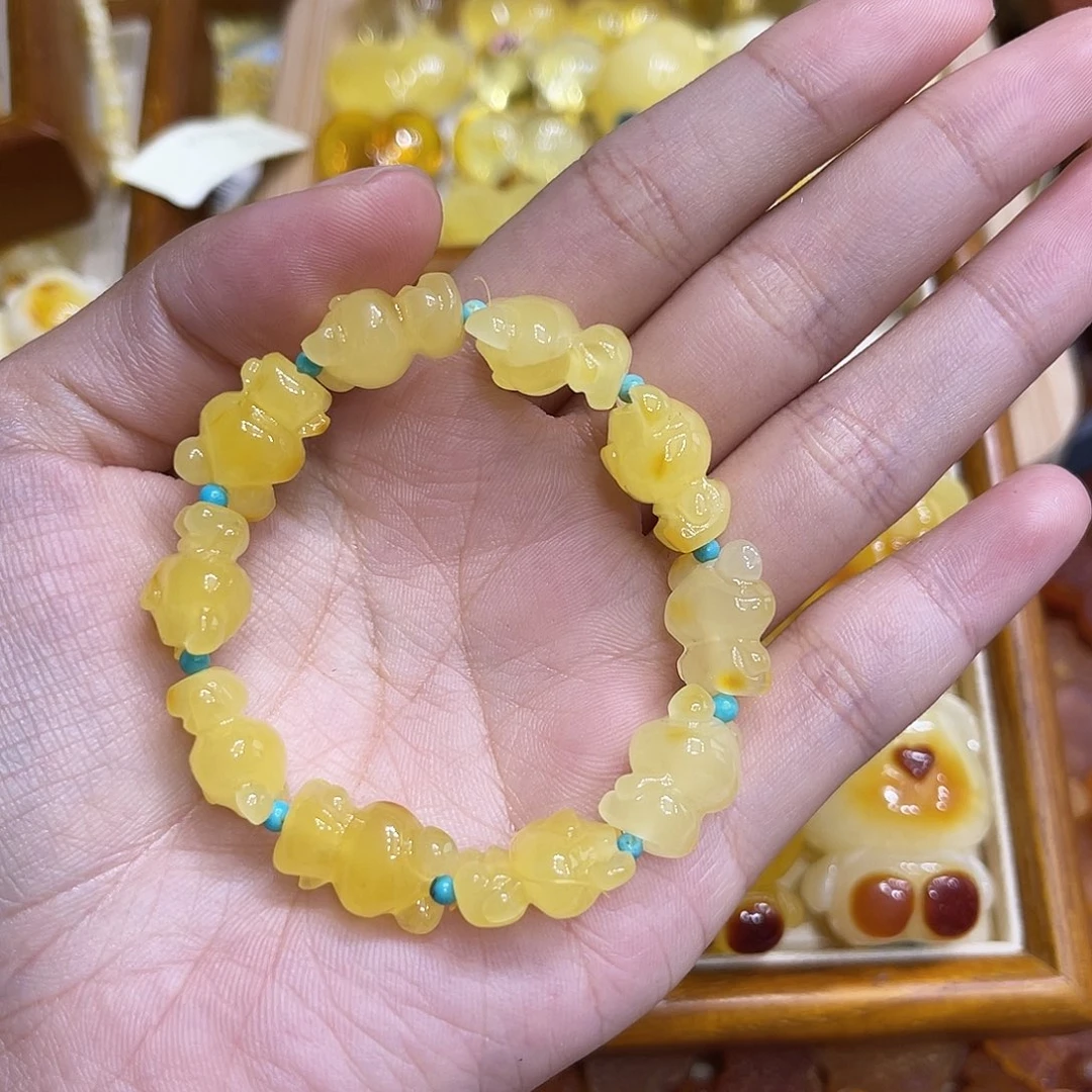 琥珀未镶嵌珠宝奇石