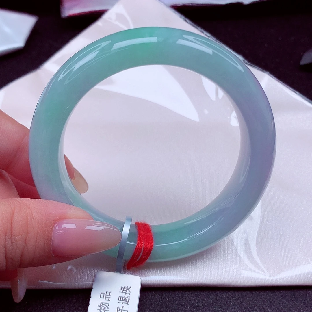 翡翠未镶嵌手镯天然缅甸翡翠A货