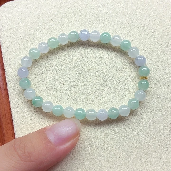 未镶嵌手链翡翠天然缅甸翡翠A货卡6