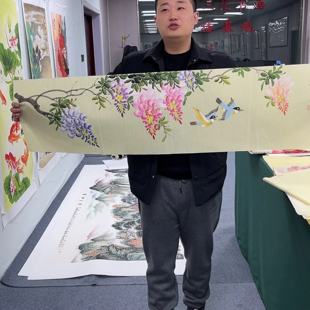 国画宣纸国画作品纯手绘