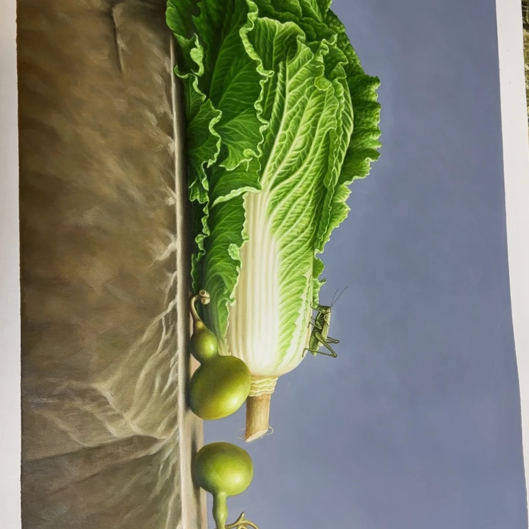 油画我也不知道为什么这么