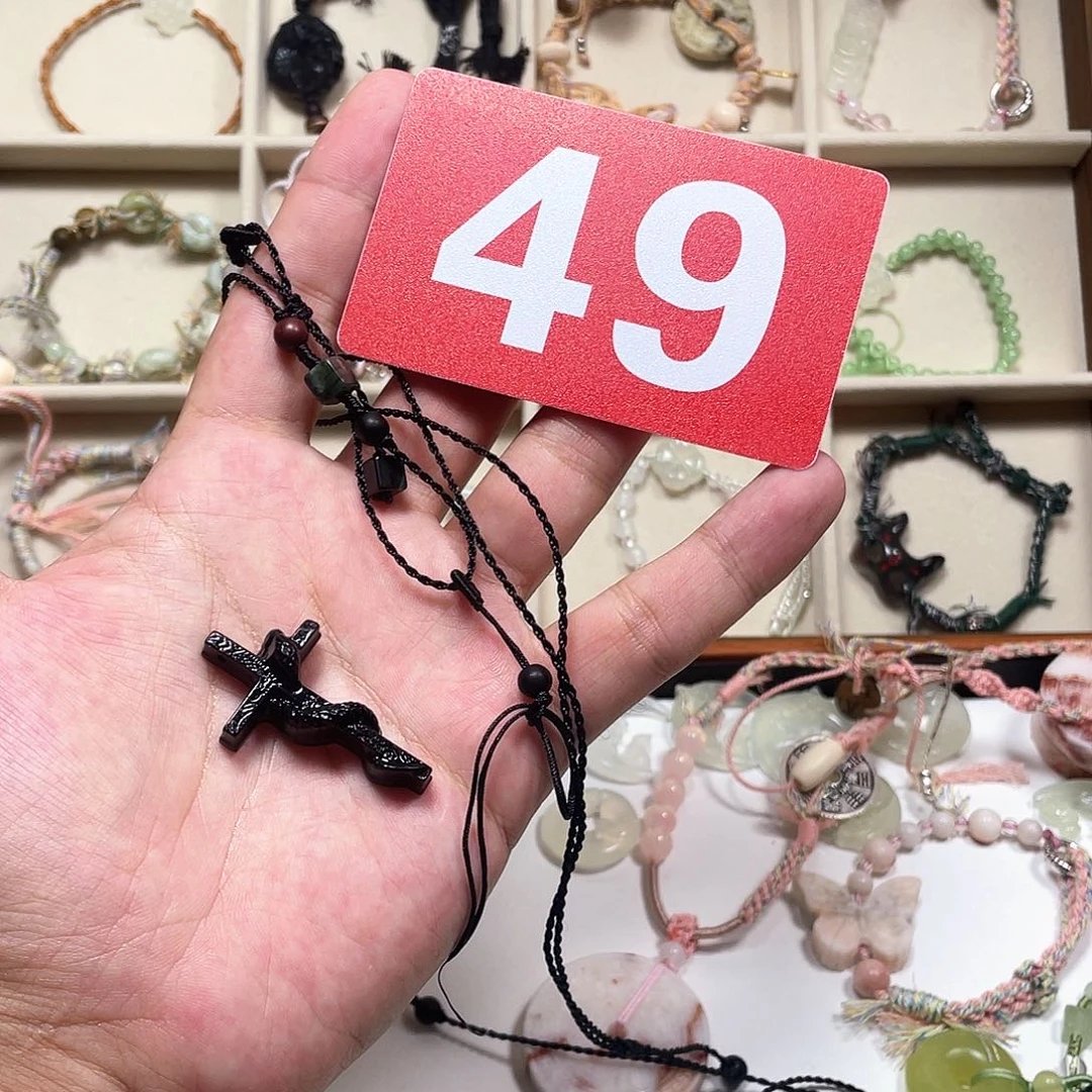 合金蛇纹石玉颈饰