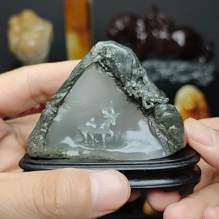 寿山石寿山坑头晶