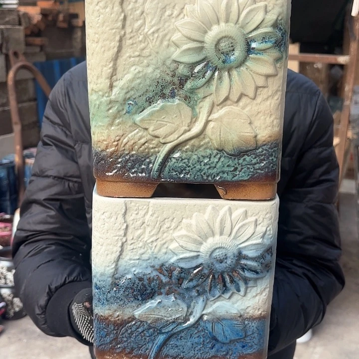 红陶复古两个色口径两个19高度19