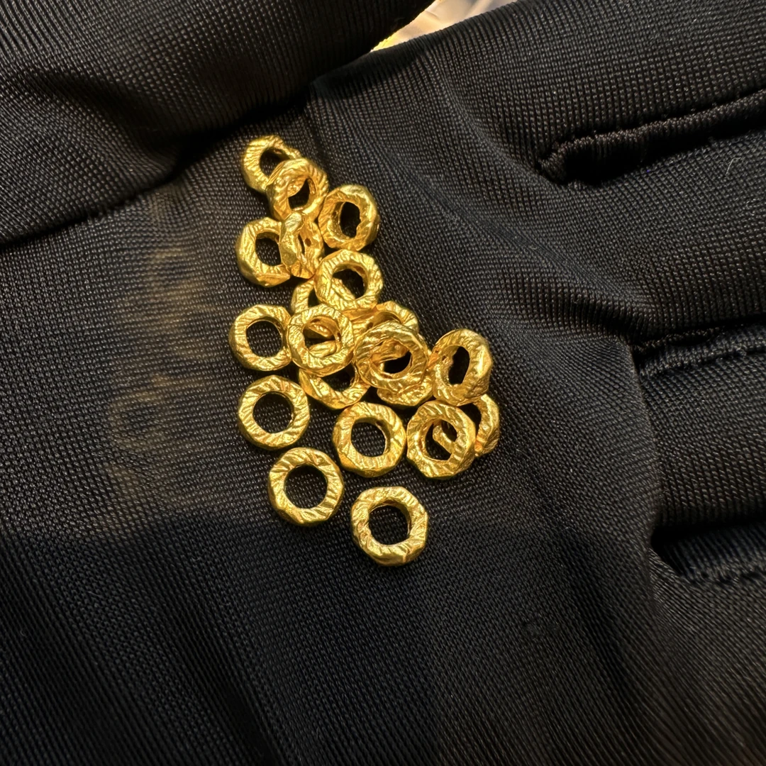 足金盘串配件（到手20个）