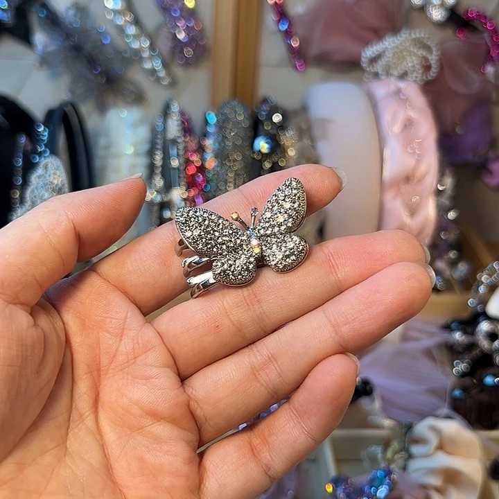皮质铁合金福利鸭嘴夹