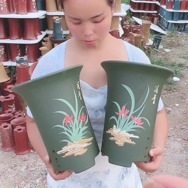 花盆紫砂宜兴紫砂精品花盆