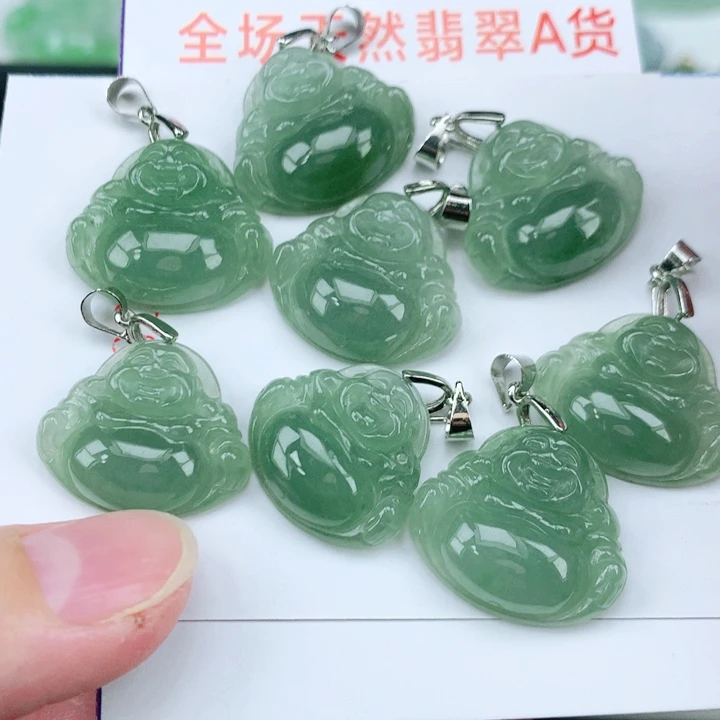 翡翠未镶嵌颈饰多样性发其1