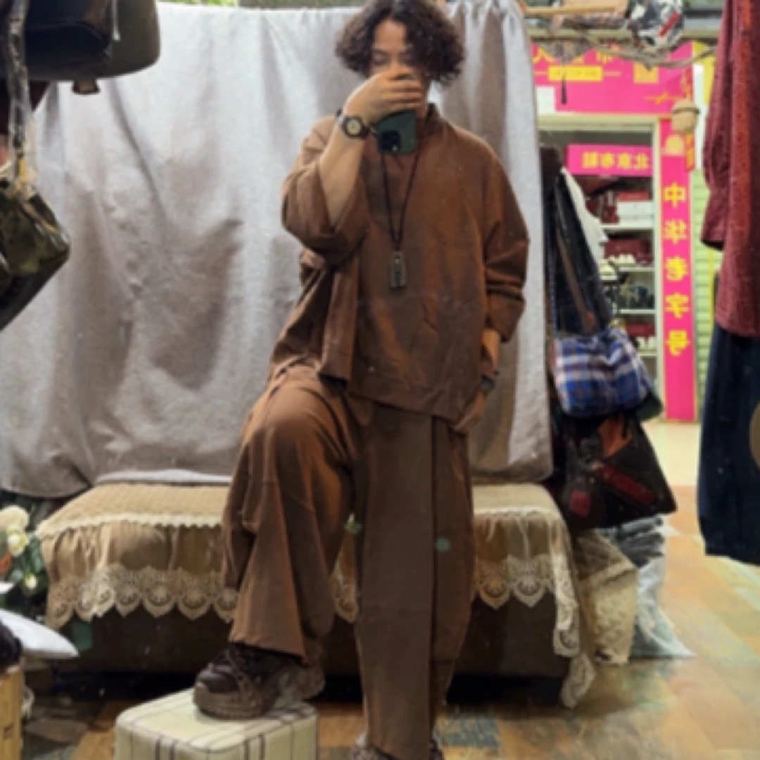 棉麻布衣套装，舒适透气