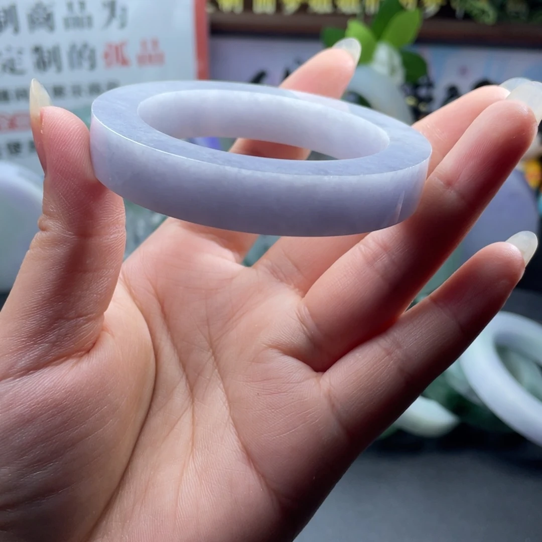 ****女定制翡翠未镶嵌正圈