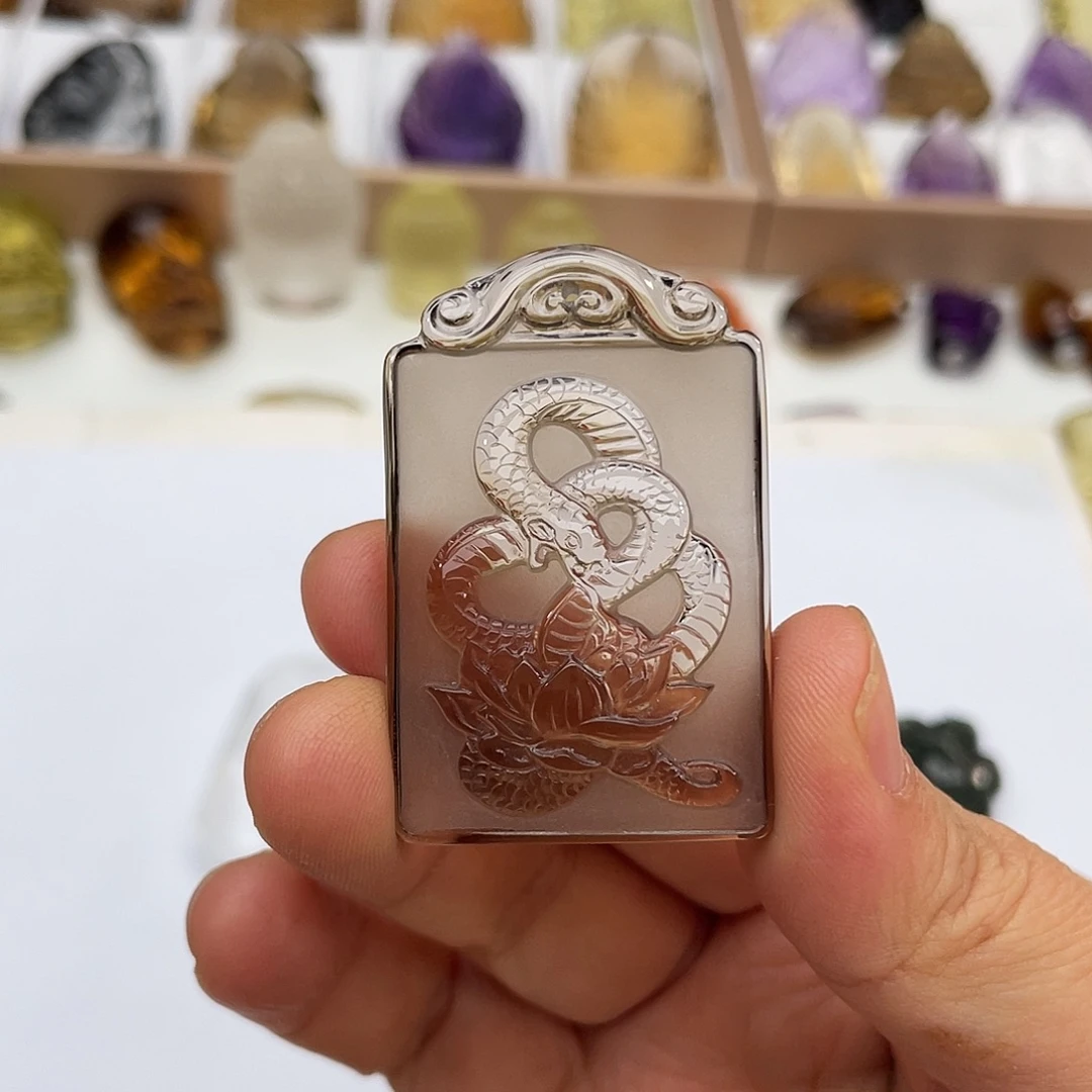 禧****未镶嵌颈饰水晶定制