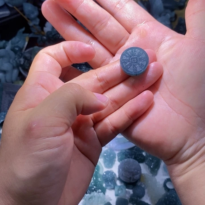 定制翡翠未镶嵌7*毛