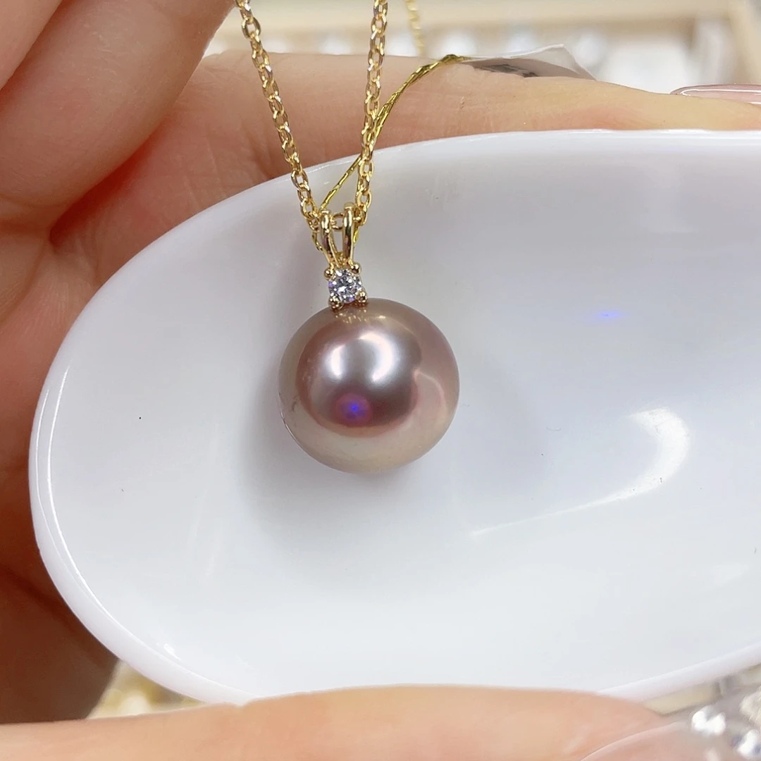 淡水珍珠未镶嵌吊坠(赠链)