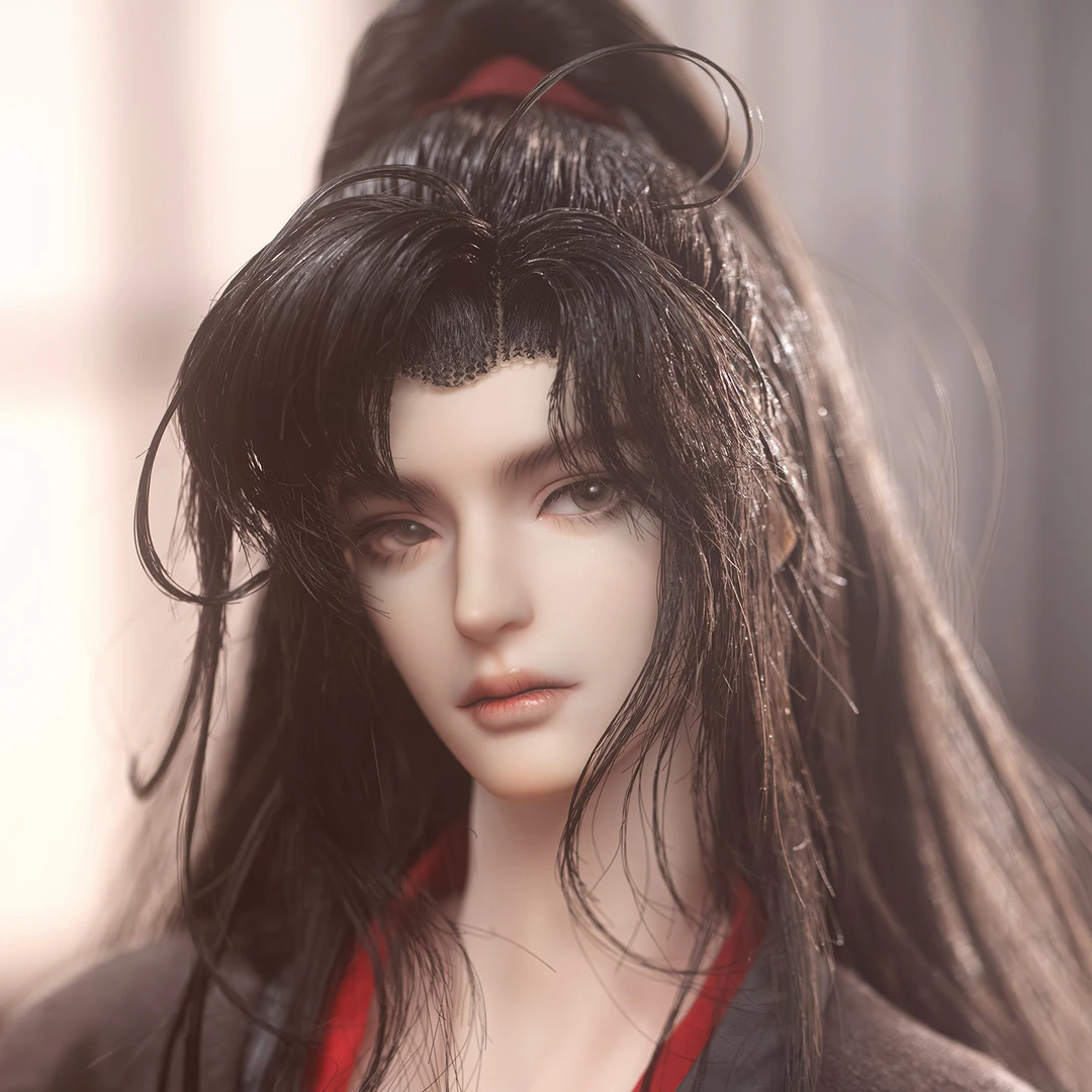 魏无羡特四版魔道祖师动画合作限定BJD娃娃SD男 腾讯视频草场地