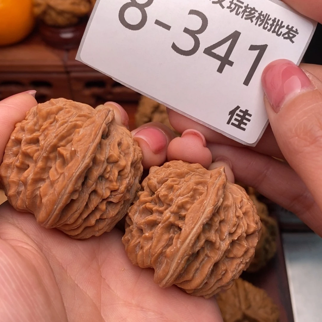 文玩核桃把件42四座楼