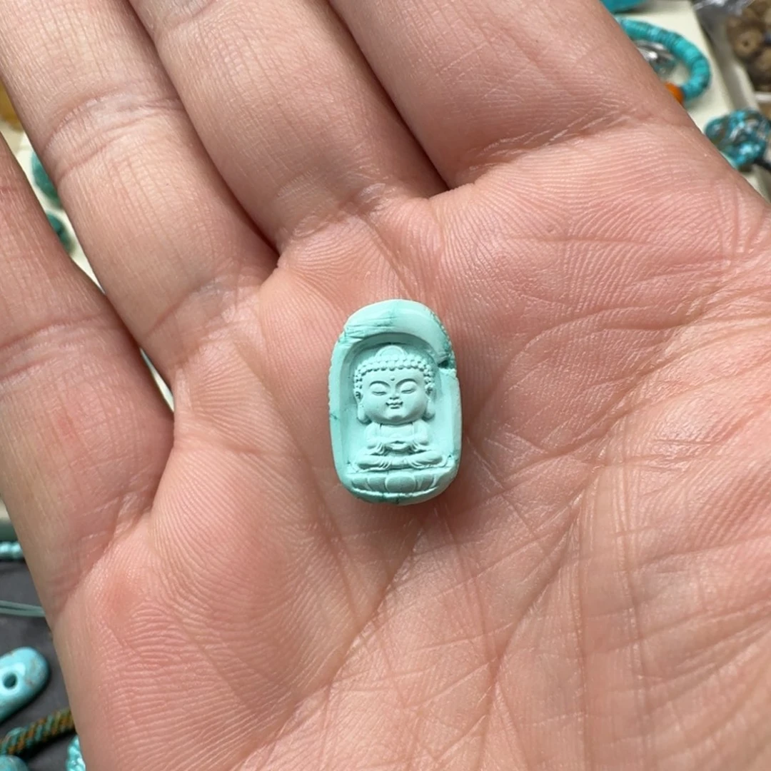 绿松石珠宝奇石未镶嵌