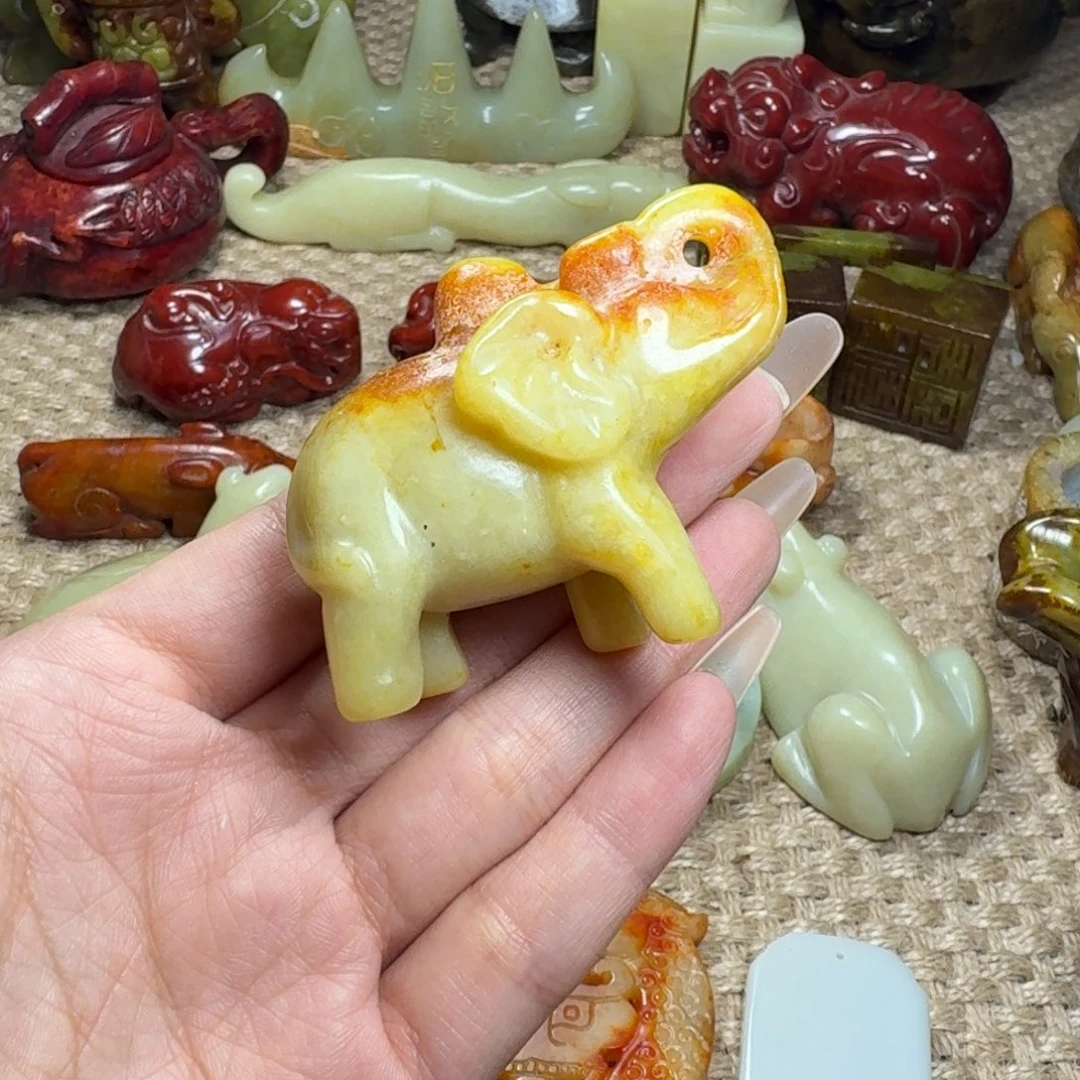 白玉菩提吊坠挂件