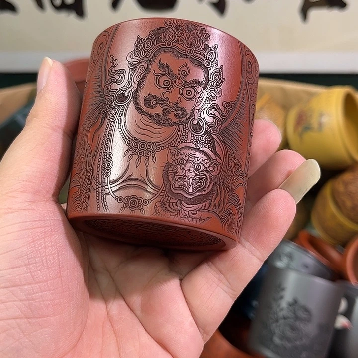 茶杯紫砂全手工紫砂主人杯