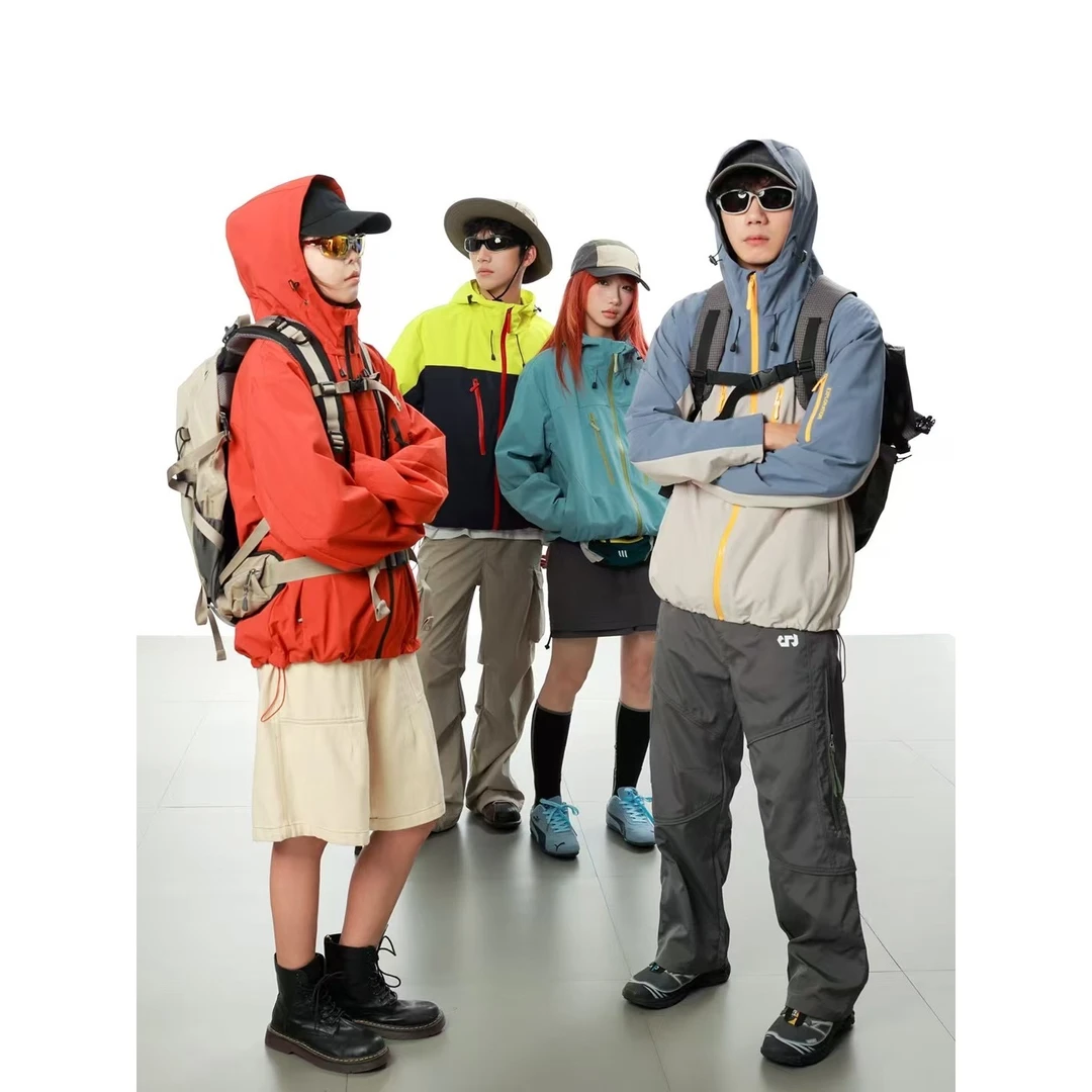 大牌平替！内胆可拆卸！男女同款秋冬季户外登山冲锋夹克外套！777