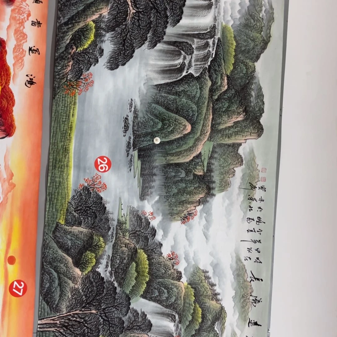 花***贵国画老师手绘作品