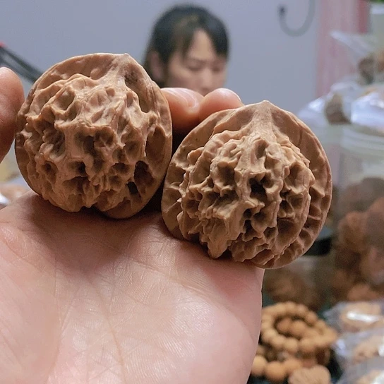 【闪购商品】把件文玩核桃45龙鳞