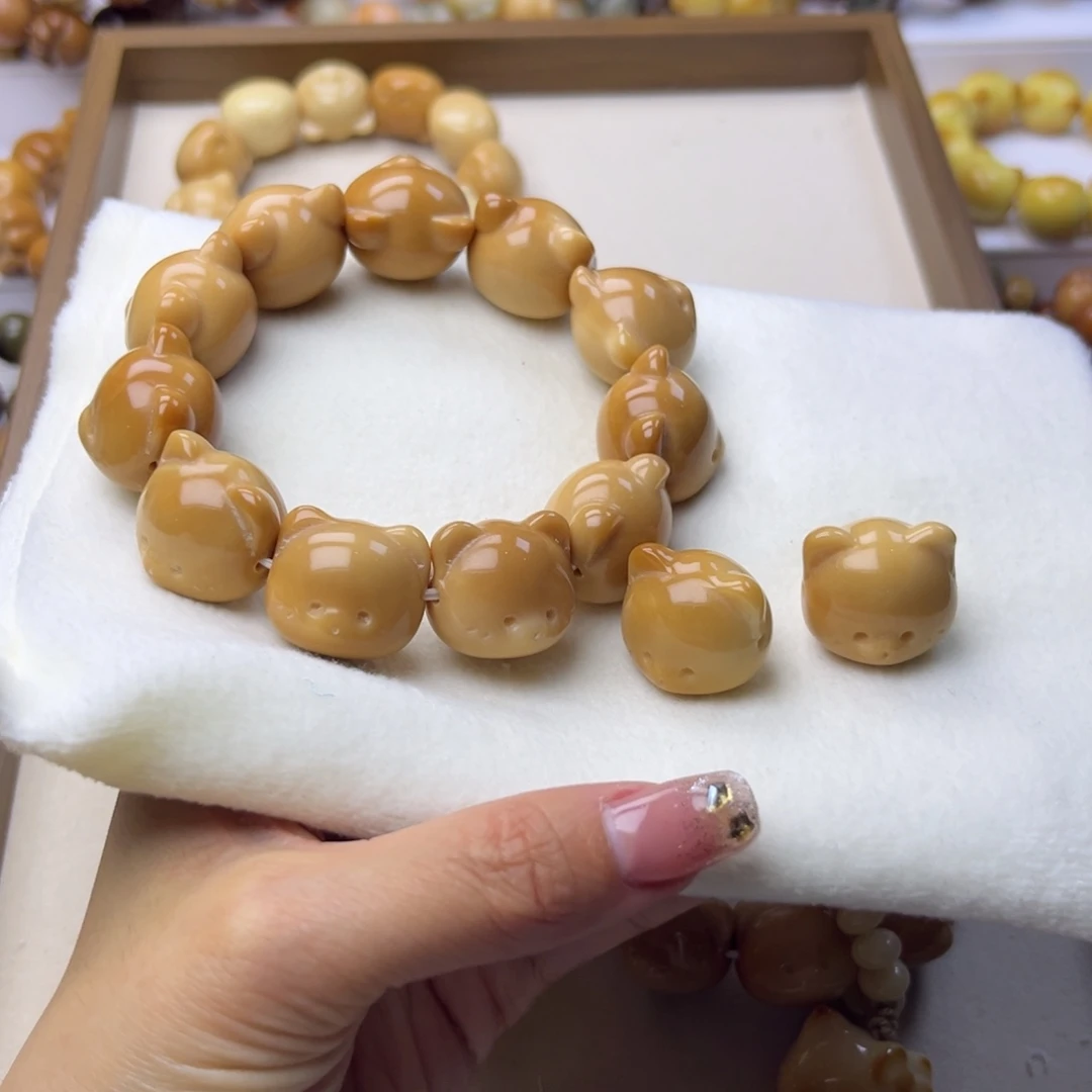 菩提根/象牙果手串象牙果通货手串23mm