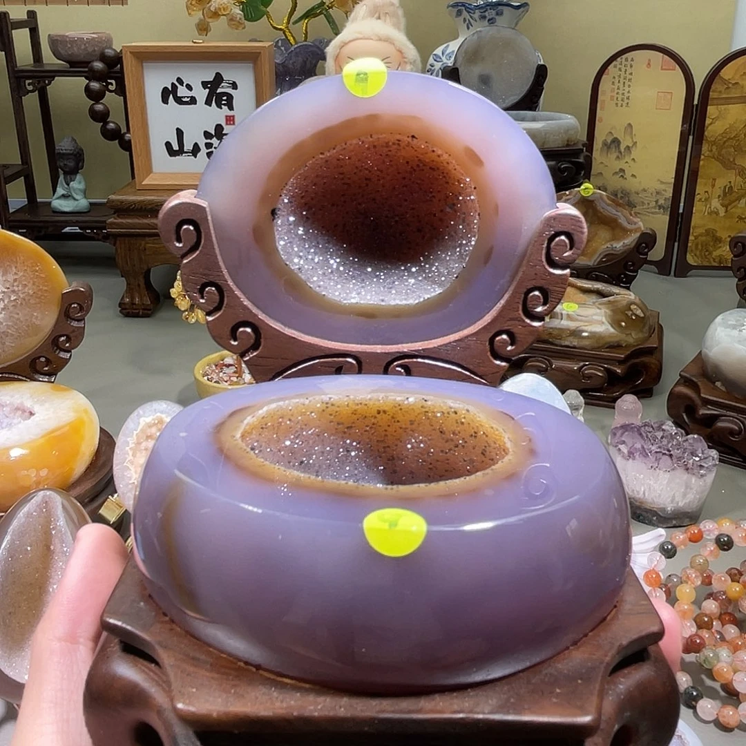 未镶嵌大型摆件（非配饰）水晶聚宝盆