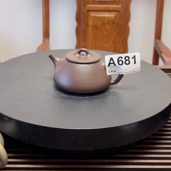 紫砂茶壶古*大半手工本地料微瑕